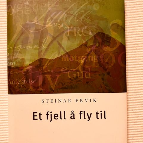 BokFrank: Steinar Ekvik; Et fjell å fly til (2005)