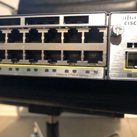 Cisco 3750-X 24 Port med SFP moduler