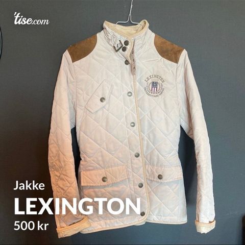 Lexington jakke selges!