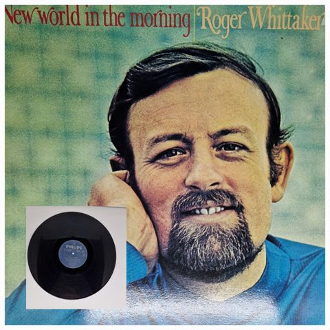 VINTAGE/RETRO LP-VINYL "ROGER WHITTAKER/NEW WORLD IN THE MORNING