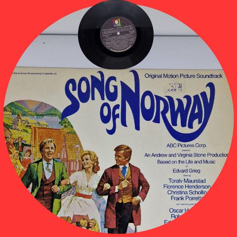 VINTAGE/RETRO LP-VINYL "SONG OF NORWAY/ORGINAL MOTION PICTURE SOUNDTRACK" 1971