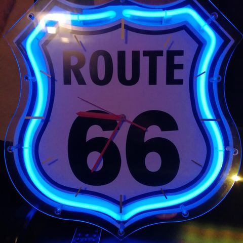 Route 66 klokke