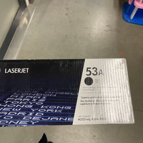Hp toner 53A Laserjet blekk