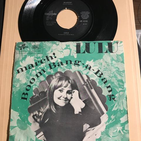 Lulu 1969 single MARCH! / BOOM BANG-A-BANG