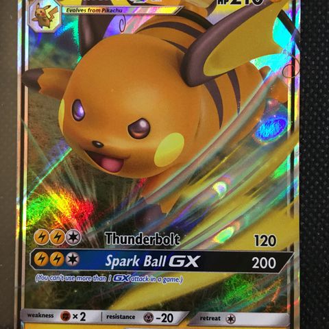 Raichu GX - SM213