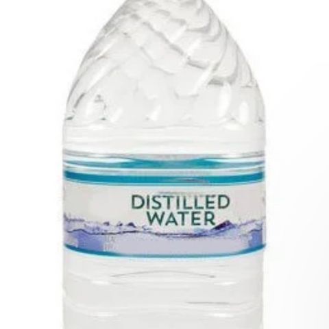 Rent destillert vann/purified Distilled water 5L