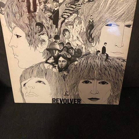 BEATLES: REVOLVER, PARLOPHONE PCS 7009, LP