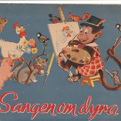 Sangen om dyra Snorre AS  1940. 116 s. Rikt illustr. Orig. omsl.