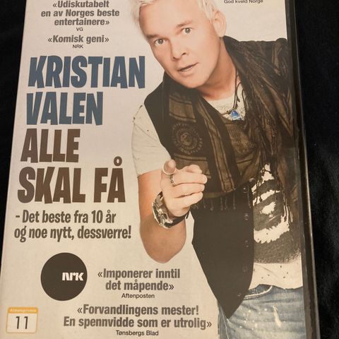 Kristian Valen Alle Skal Få (DVD)