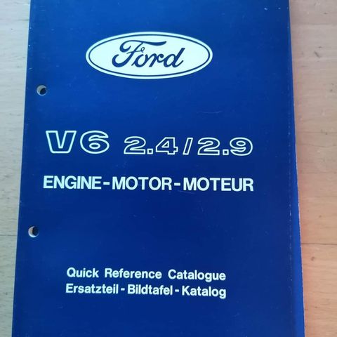 Ford v6 motor delekatalog.