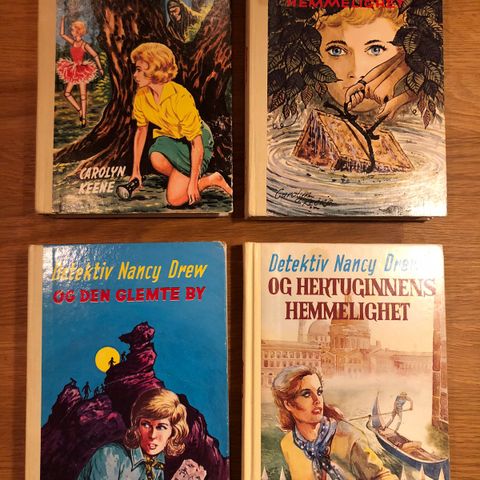 Detektiv Nancy Drew, bøker