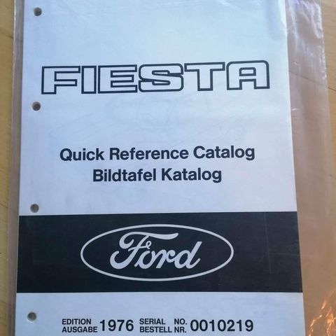 Ford fiesta delekatalog.