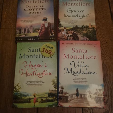4 Santa Montefiore bøker