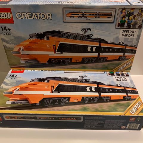 100% Nye Lego 2 x Creator Expert 10233 Horizon Express