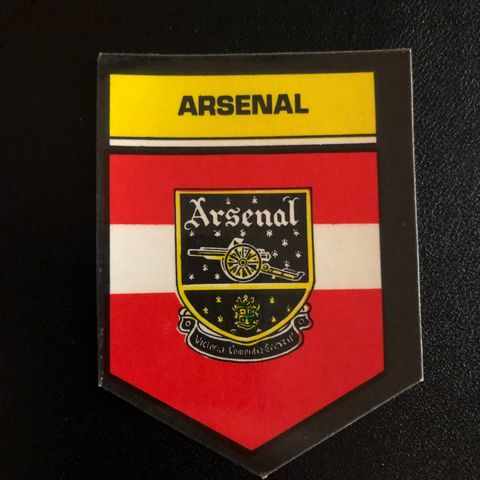 Arsenal FC 1969 / 1970 BAB Northern Trancessories fotballkort sticker