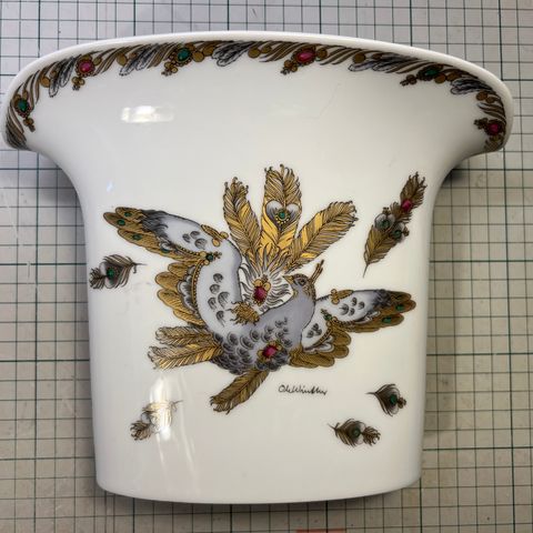 Porselen Blomstervase Hutschenreuther Vintage