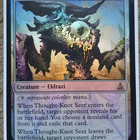 Magic the Gathering kort. Thought-Knot Seer FOIL