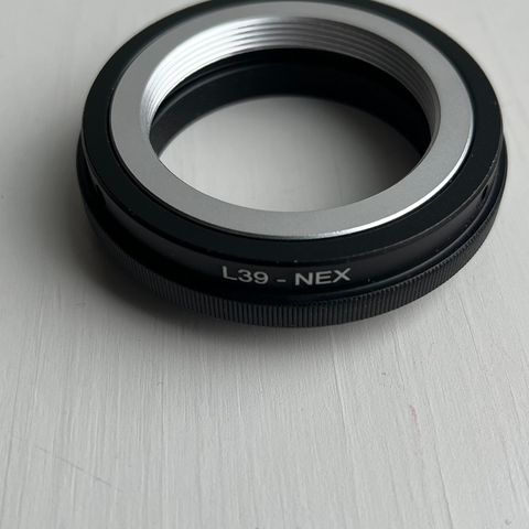 Leica M39-skrufatning på Sony NEX  ?