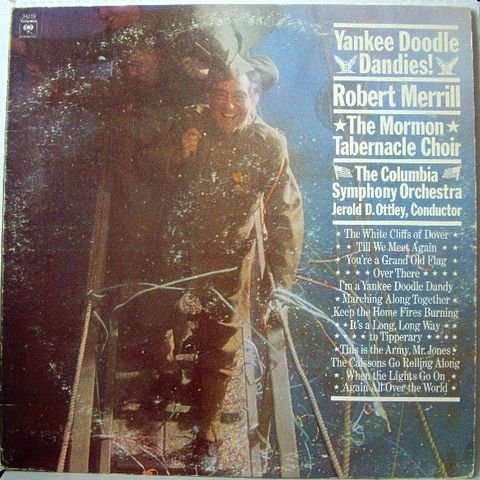 Robert Merrill, The Mormon Tab– Yankee Doodle Dandies! ( LP, Album 1976)