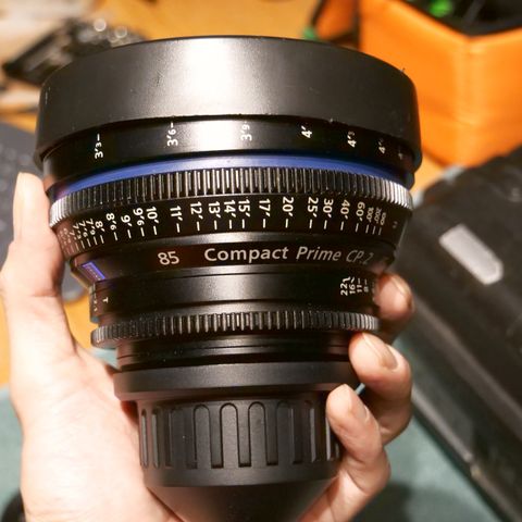 Zeiss CP2 85mm T2.1 Cinema Optics PL mount