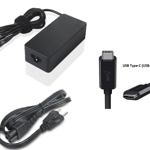 Lenovo 65W AC Power Adapter Charger (USB Type-C tip)