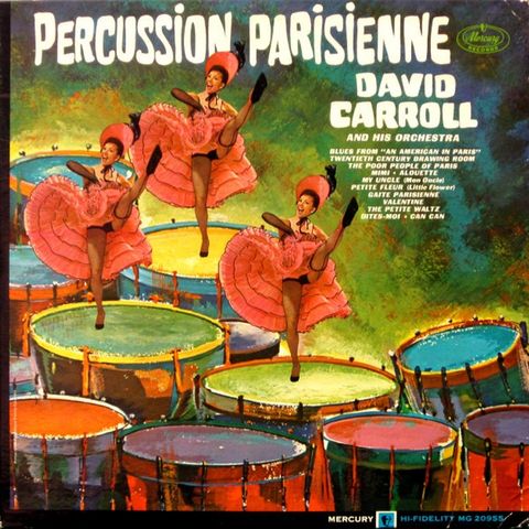 David Carroll And His Orchestra* – Percussion Parisienne ( LP, Album, )