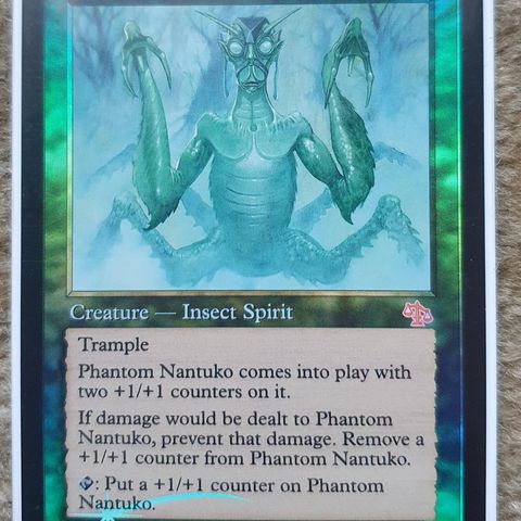 Magic the Gathering kort. Phantom Nantuko FOIL