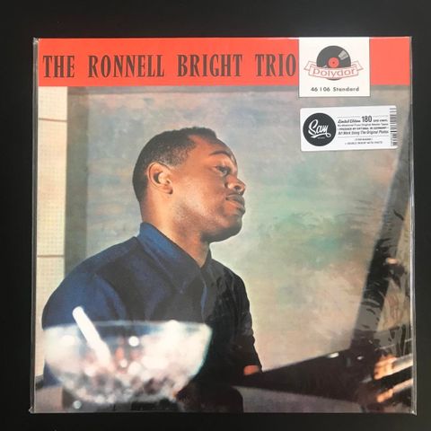 Ronnell Bright Trio  SAM RECORDS  Jazz Vinyl LP 180g Analog Remaster - NY!