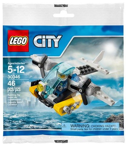 Prison Island Helicopter polybag 30346