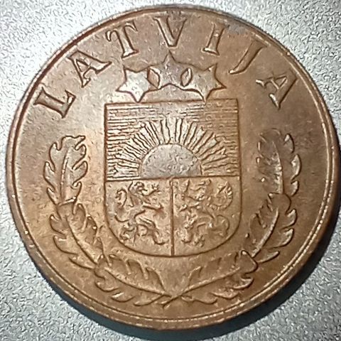 Latvia 1 santīms 1939 NY PRIS