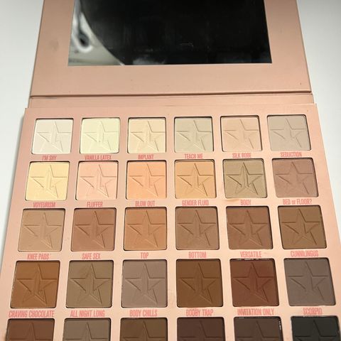 Jeffree Star Orgy Eyeshadow palette