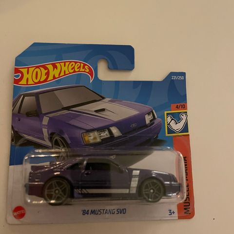 Ford Mustang SVO Hot Wheels