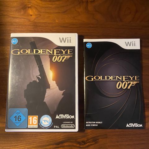 Komplett Goldeneye 007 til Nintendo Wii