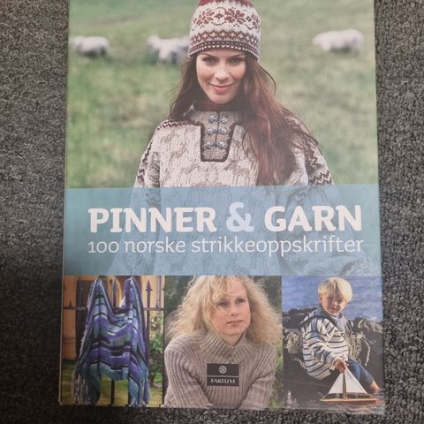 Pinner & garn -100 norske strikkeoppskrifter