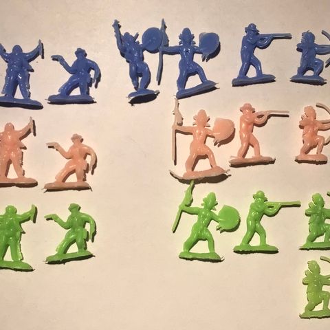 Figurer krigere fra 70 tallet