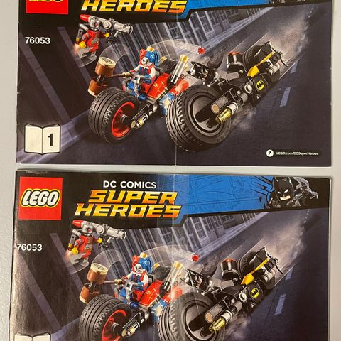 Lego 76053 DC, Batman, motorsykkel jakt i Gotham City