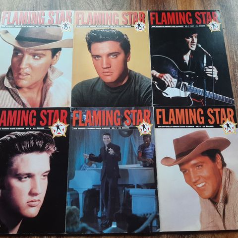 Unik Elvis-mulighet - 42 Flaming Star