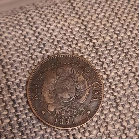 2 Centavos 1891 Argentina