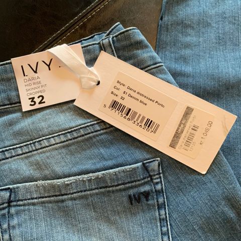 IVY Copenhagen Jeans str 32 NY/UBRUKT