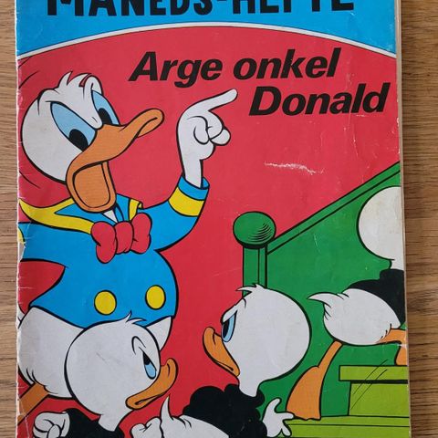 Måneds-hefte Walt Disney, #8 72 og #5 75