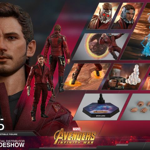 Hot Toys Star Lord Avengers Infinity War 1/6 scale figure