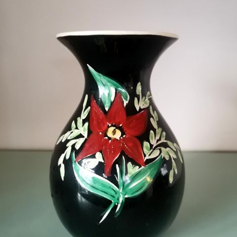 Vintage keramikk vase fra Kråkerøy Keramikk