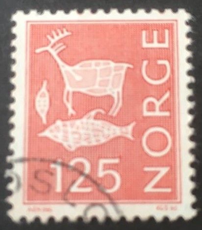 Norge  1975  Bruksmerke Ny  verdi  NK 745  Stemplet