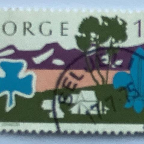 Norge 1975 Speiderleir Nordjamb'75 NK 753  Stemplet