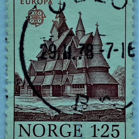 Norge 1978 Europa XII NK 817  Stemplet.