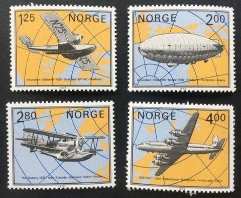 Norge  1979  Norwex 80  NK 850 - 853  Postfrisk