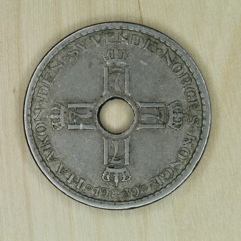 1 krone 1939 Norge   (959)