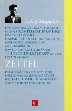 Zettel av Ludwig Wittgenstein