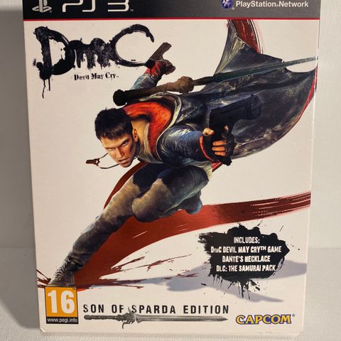 DMC Devil May Cry Son of Sparda Edition til PlayStation 3