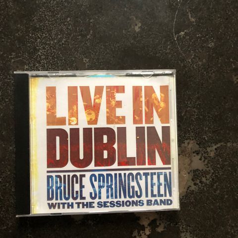 CD Bruce Springsteen Live in Dublin